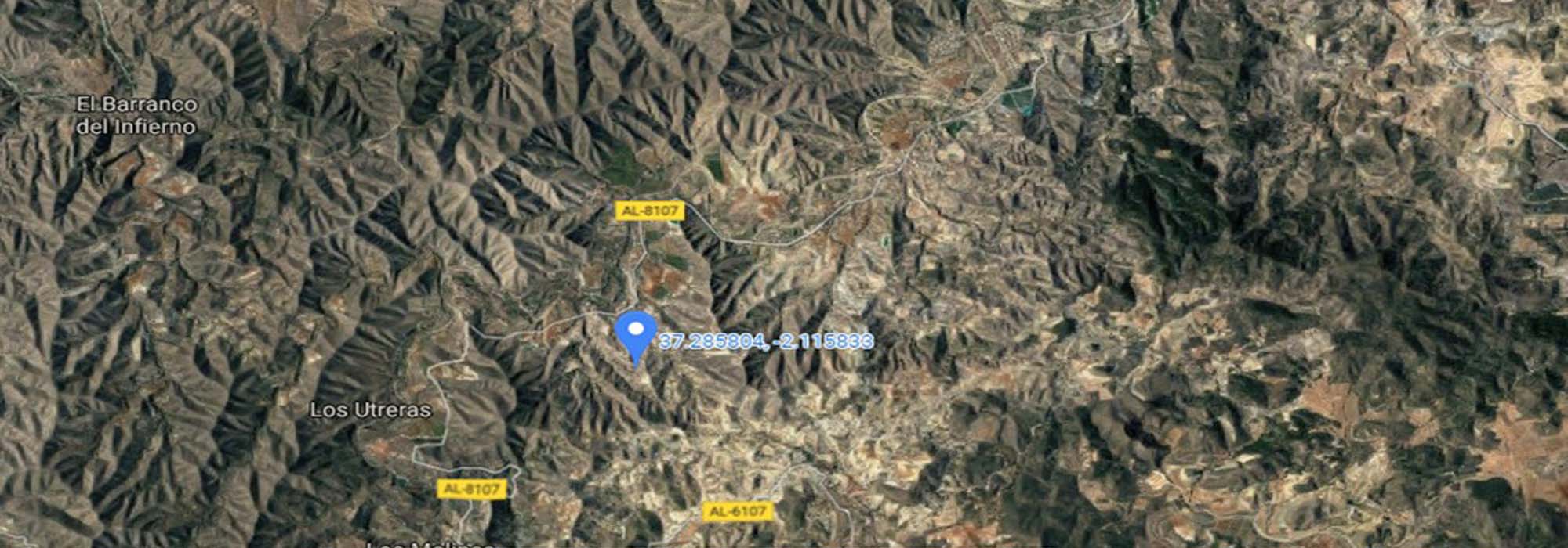 Terreno. Paraje arroyo del Aceituno. Cantoria